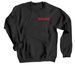 Let's Get Fucking Rich Baby !! Woo, a Black Crewneck Sweatshirt