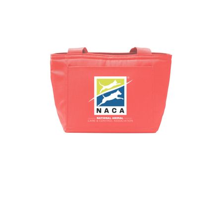 NACA: Cooler/Lunch Tote, a Coral Splash Insulated Lunch Tote
