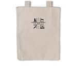 CrossRoads Logo bags, a Pumice Reclaimist Everywhere Tote Bag (back-view)