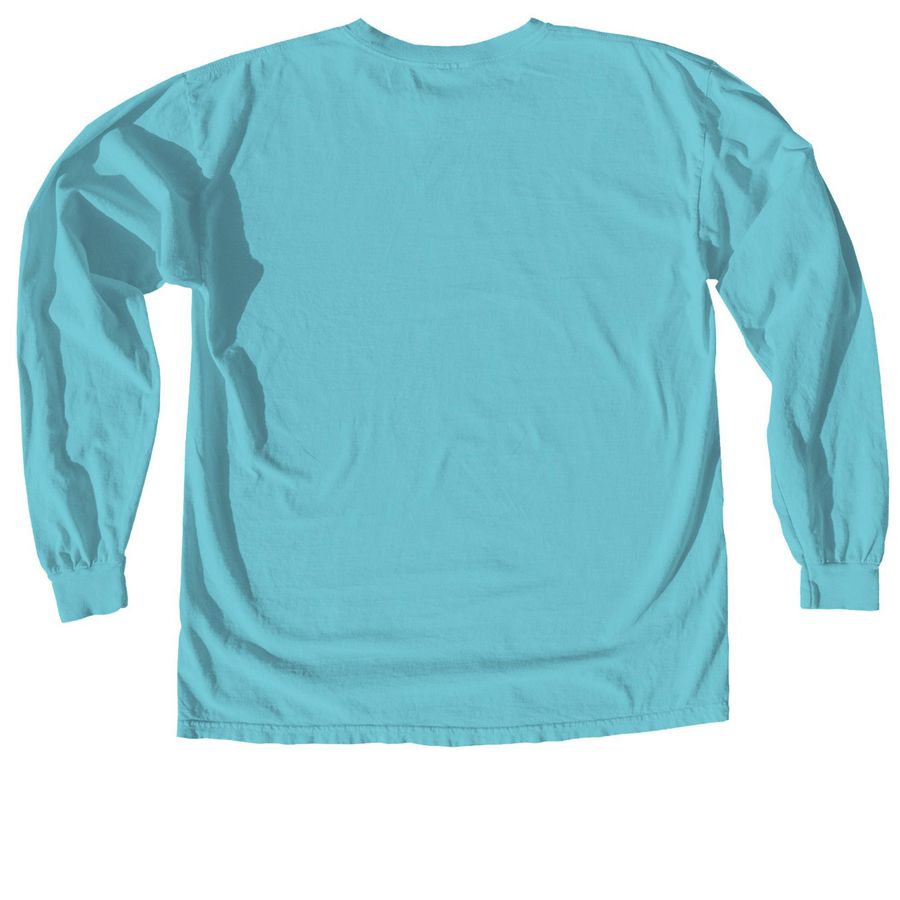 Shirts & Hoodies, a Lagoon Comfort Colors Long Sleeve Tee (back-view)