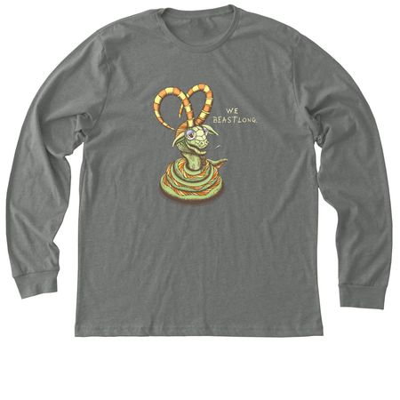 Mambex, aka Ma, a Deep Heather Premium Long Sleeve Tee