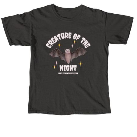 creature of the night- bat, a Pepper Comfort Colors Unisex Tee