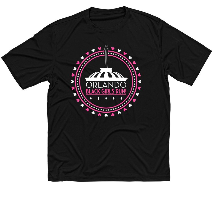 Black Girls RUN! Orlando, a Black Classic Performance Tee