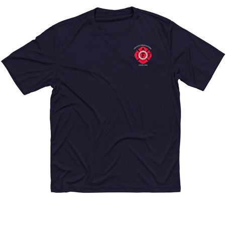 Shift Battle Logo, a True Navy Classic Performance Tee