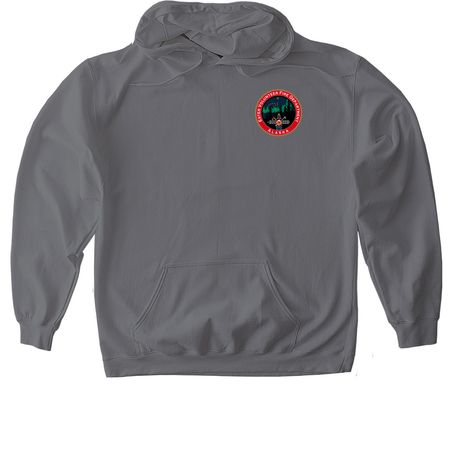 Aurora Logo EVFD Shirts, a Charcoal Gildan Softstyle Pullover Hoodie