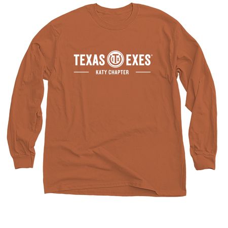 Burnt Orange, a Texas Orange Classic Long Sleeve Tee