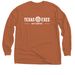 Burnt Orange, a Texas Orange Classic Long Sleeve Tee