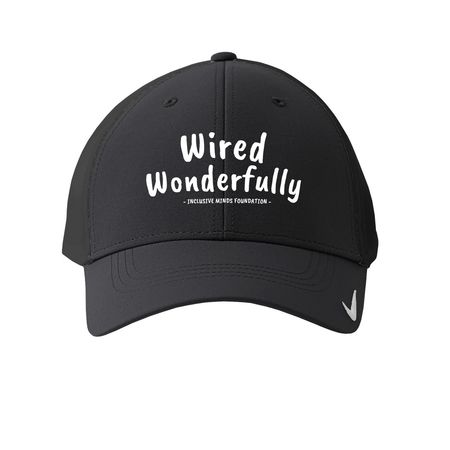 Wired Wonderfully, a Anthracite Printed Nike Dri-FIT Legacy Performance Cap