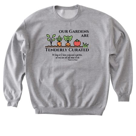 Spring Forest Gardens, a Sport Grey Softstyle Crewneck Sweatshirt