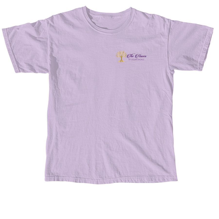 Cedar Shoals Purple Sneaker Kick-off!, a Orchid Comfort Colors Unisex Tee