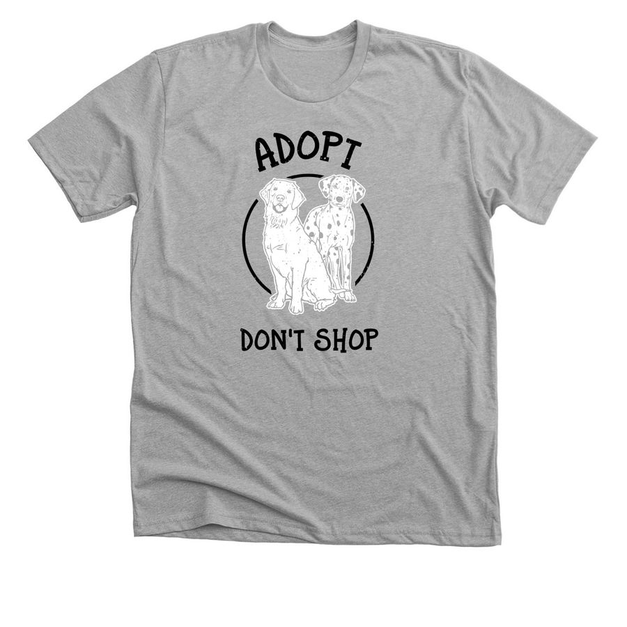 Four Paws Cat & K9 Rescue, a Athletic Heather Premium Unisex Tee