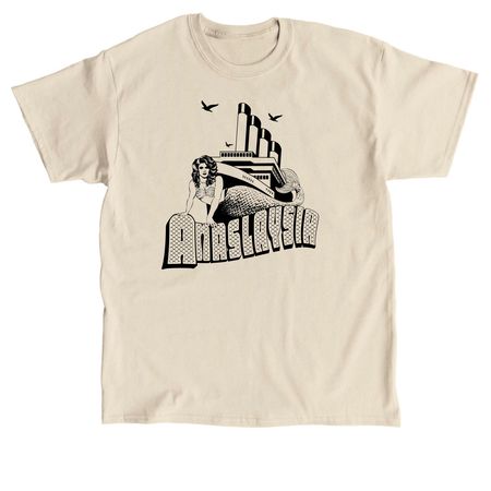 The Mermaiden Voyage, a Sand Classic Unisex Tee