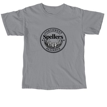 NW Spellers Alliance, a Granite Comfort Colors Unisex Tee