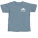 Prescott Public Library Shirts - White Logo, a Ice Blue Comfort Colors Unisex Tee