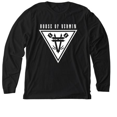 The OG T, a Solid Black Blend Premium Long Sleeve Tee