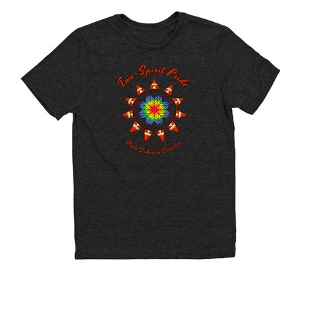 Lakota Pride, a Space Black Allmade Youth Eco Triblend Tee
