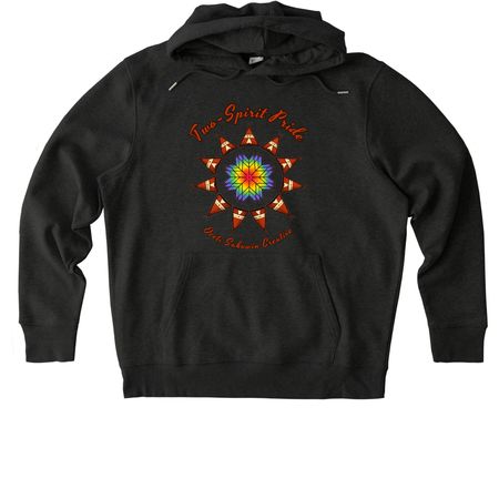 Lakota Pride, a Dark Heather Grey Stanley/Stella Unisex Cruiser 2.0 Pullover Hoodie