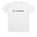 Zoe Empowers Logo (White), a Solid White Blend Premium Unisex Tee