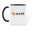 Live Love Rescue - Mugs, a Black Two-Tone Ceramic Mug (back-view)