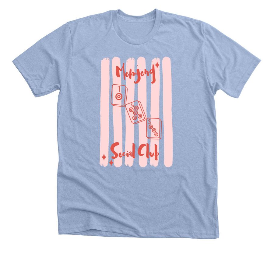 Villa Momjong!&nbsp;, a Heather Baby Blue Premium Unisex Tee