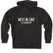 Next In Line Hoodies, a Black Heavyweight Pullover Hoodie