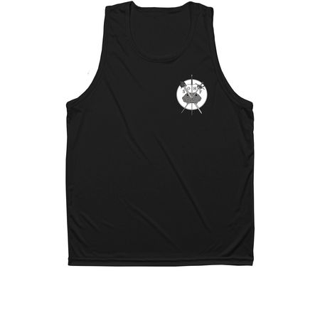 SOHF Activewear Shirts, a Black Unisex Performance Tank