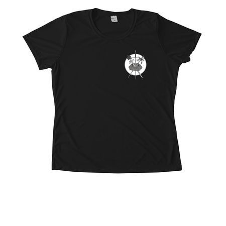 SOHF Activewear Shirts, a Black Women's Performance Tee