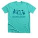 Wild & Scenic Law Center - Rivers + Mountains, a Heather Sea Green Premium Unisex Tee