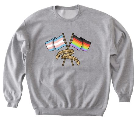 Dutchess Pride Shirts, a Sport Grey Softstyle Crewneck Sweatshirt