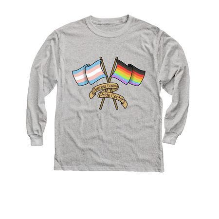 Dutchess Pride Shirts, a Sport Grey Youth Long Sleeve Tee