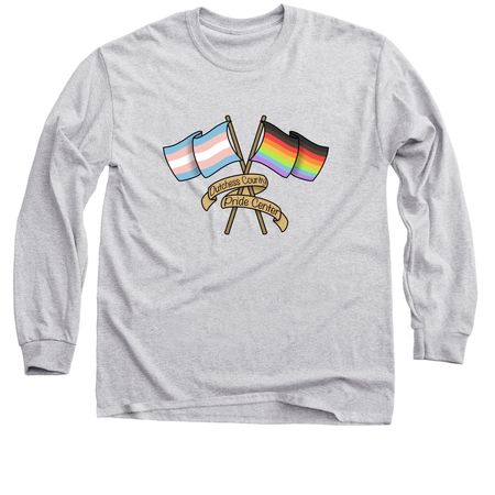 Dutchess Pride Shirts, a Sport Grey Classic Long Sleeve Tee