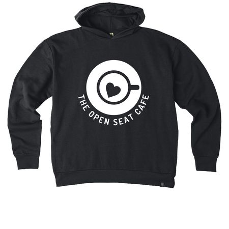 The Open Seat Cafe, a Black Reclaimist Pullover Hoodie
