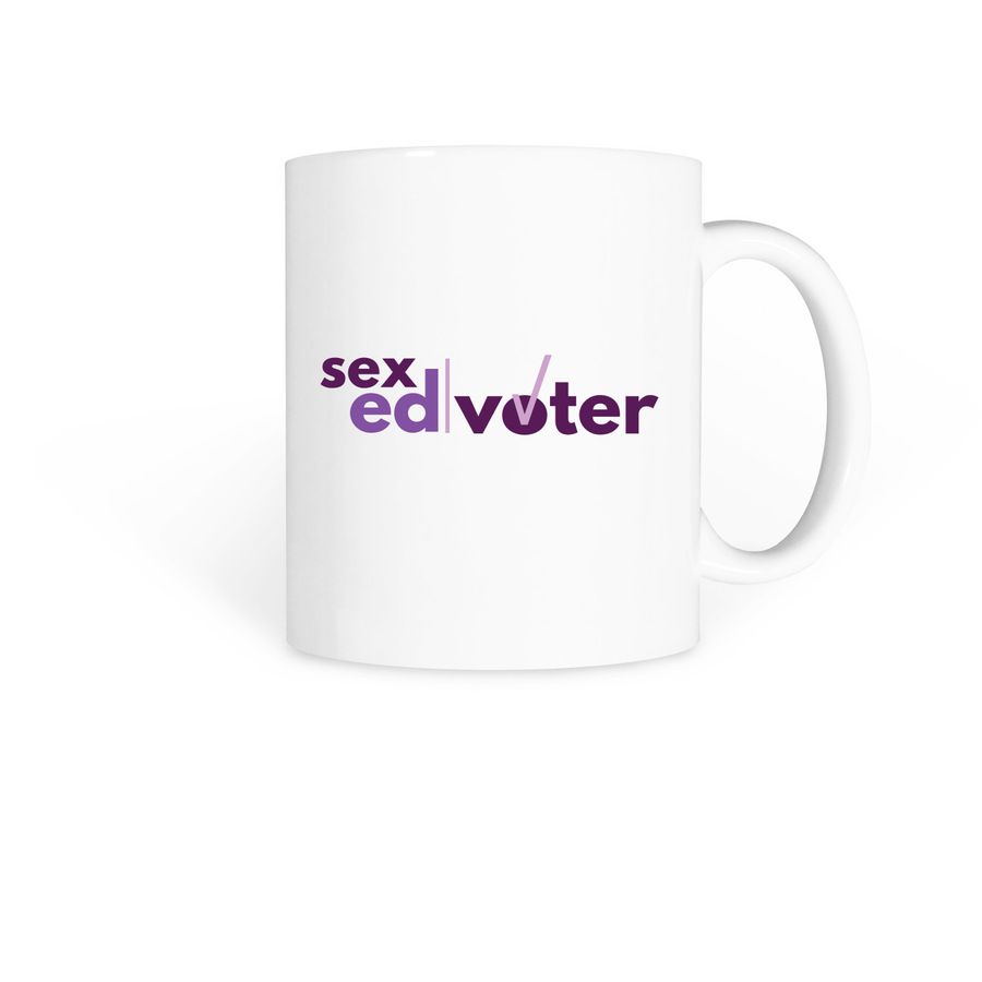SEX ED VOTER MUG CLASSIC, a White Coffee Mug
