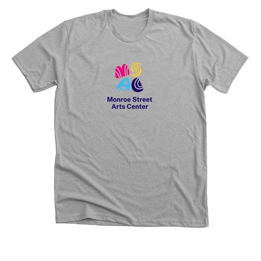 MSAC Shirts in Adult Sizes - Light, a Athletic Heather Premium Unisex Tee