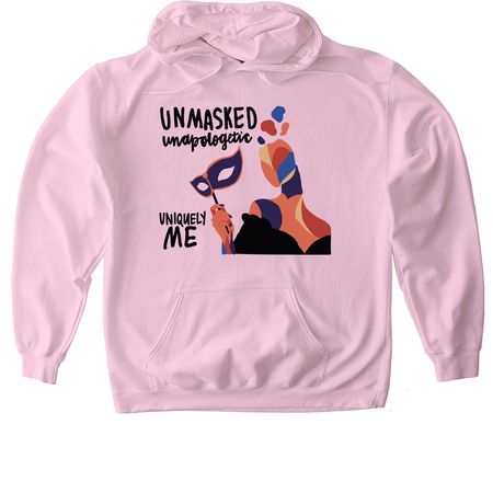 Uniquely Me, Pride 2026, a Light Pink Gildan Softstyle Pullover Hoodie