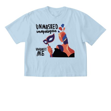 Uniquely Me, Pride 2026, a Chambray Comfort Colors Boxy Tee