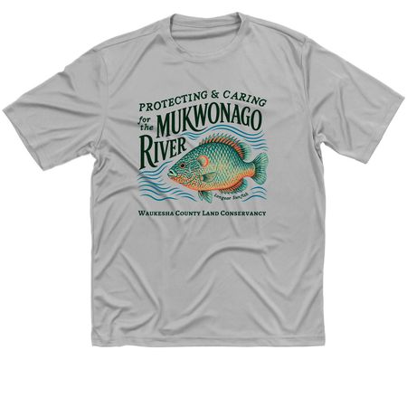 Made for River Adventures, a Silver Classic Performance Tee