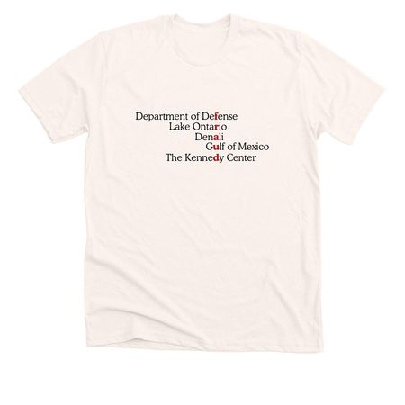 Lake Ontario ?, a Heather Natural Premium Unisex Tee