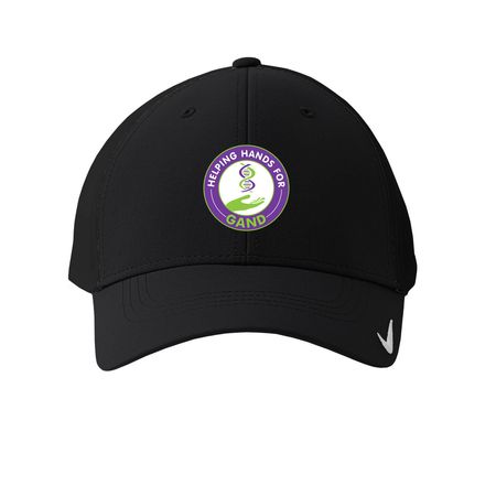 Hat's Off to GAND!&nbsp;, a Black Printed Nike Dri-FIT Legacy Performance Cap
