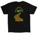 Brick by Brick, a Black Classic Unisex Tee (back-view)