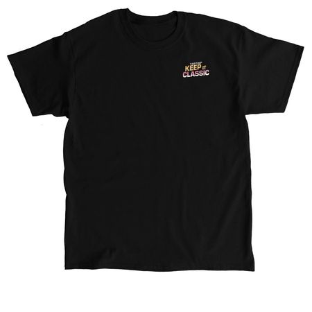 Keep It Classic Arcade Apparel, a Black Classic Unisex Tee