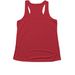 Performance Tees, a True Red Women's Performance Tank (back-view)