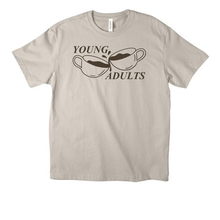 Young Adults Overflow, a Dust Unisex Heavyweight Tee