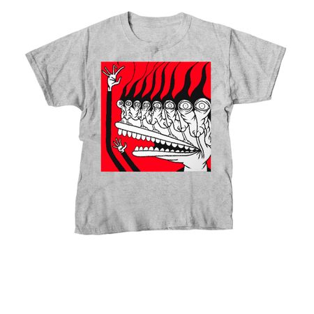 The Boy That Cried Triggered, a Sport Grey Youth Unisex Tee