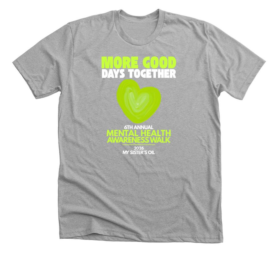 MSO - More Good Days Together '26, a Athletic Heather Premium Unisex Tee
