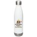 GMSP - Summer Logo Water Bottle, a White Stainless Steel Water Bottle