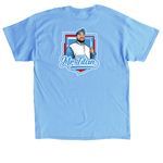 6th Annual &nbsp;Mr. Titan Event Shirt&nbsp;, a Carolina Blue Classic Unisex Tee (back-view)