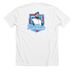 6th Annual &nbsp;Mr. Titan Event Shirt&nbsp;, a Solid White Blend Premium Unisex Tee (back-view)