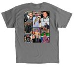 In Honor Of Nate Dowler, a Charcoal Classic Unisex Tee (back-view)