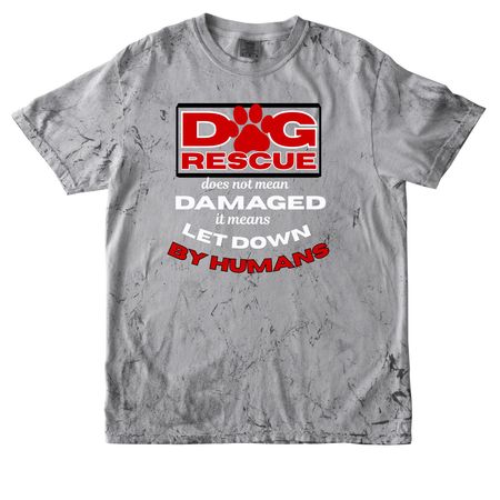 "Not Damaged", a Smoke Comfort Colors Colorblast Tee